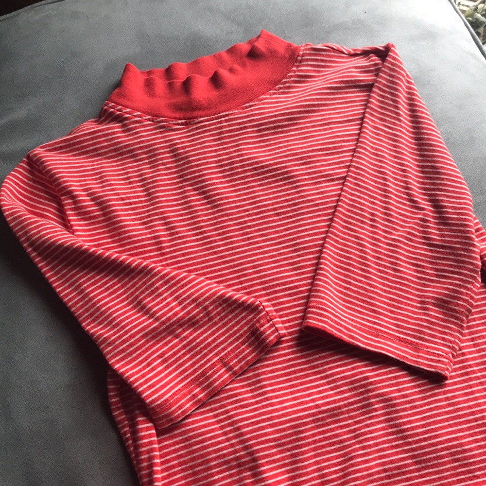 Anthropologie mock neck top XS